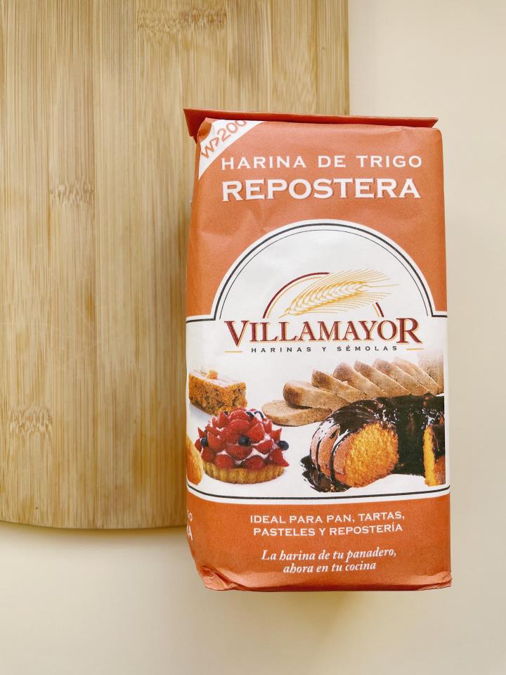 Harina de repostería sin levadura añadida