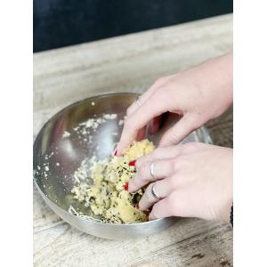 Paso 7 crackers de almendra y queso