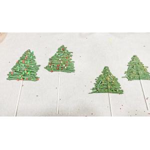 Paso 6 piruletas árbol de navidad