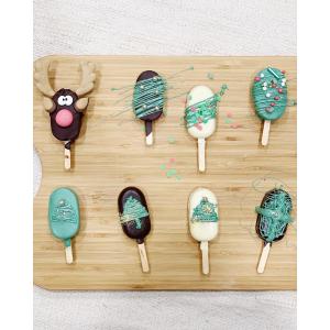 Paso 6 falsos helados navideños