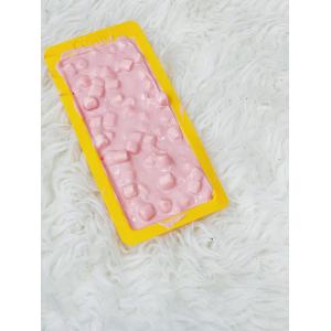 Rellenamos el molde de turrón con la mezcla