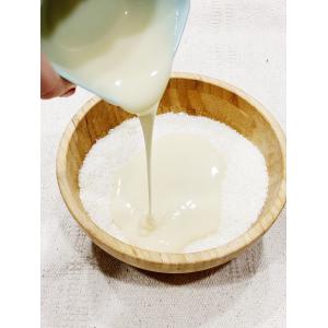 Preparación del turrón de coco 2