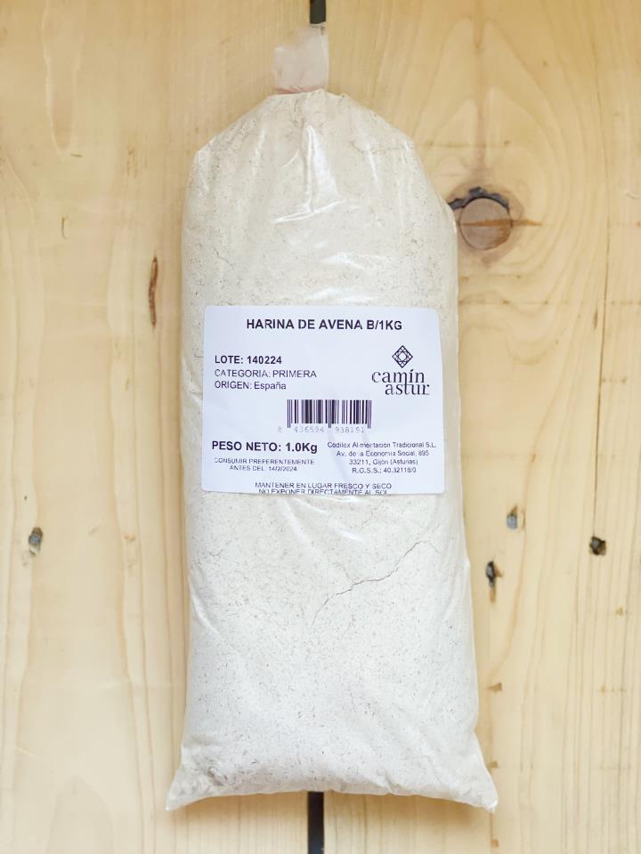 HARINA DE AVENA 1KG - CAMIN ASTUR