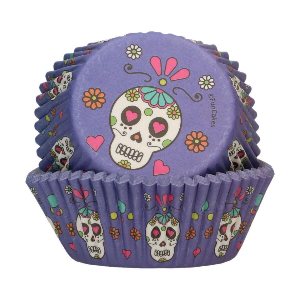 CÁPSULAS MUFINS DÍA DE LOS MUERTOS 48UD - FUNCAKES